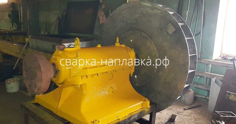 Ремонт дымососа вентилятора очистки, капремонт подшипников