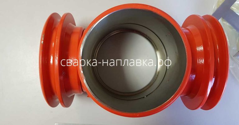 Ремонт блока шкивов и переходника буровой установки