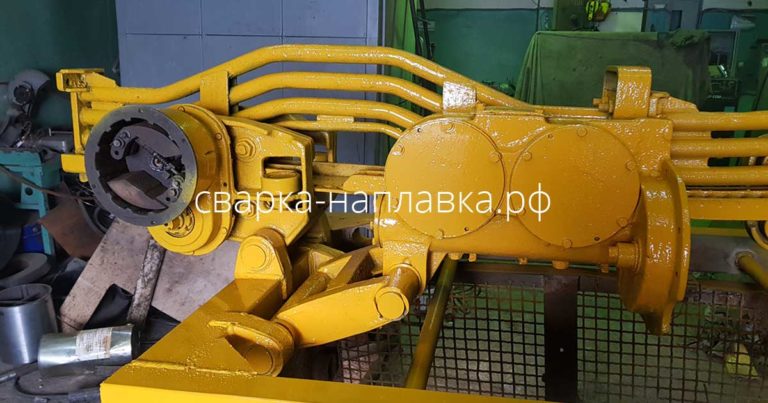 Ремонт шахтного оборудования. Рама КПВ-4А