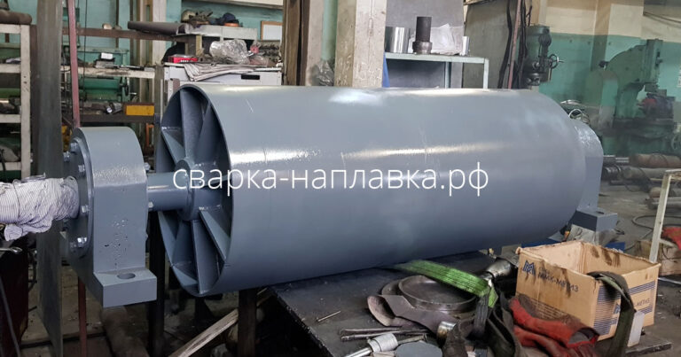 Изготовление барабанов конвейера, замена барабанов